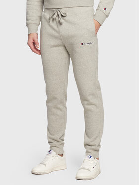 Champion Champion Pantalon jogging Small Script Logo 217867 Gris Regular Fit