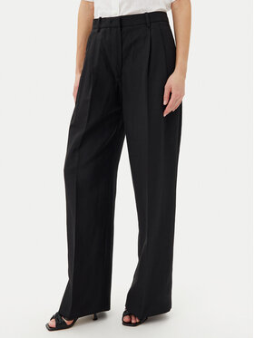 Tommy Hilfiger Tommy Hilfiger Hlače WW0WW45460 Crna Relaxed Fit