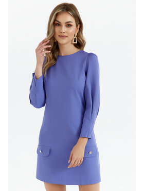 Makover Makover Sukienka wieczorowa K148 Fioletowy Ladies Fit