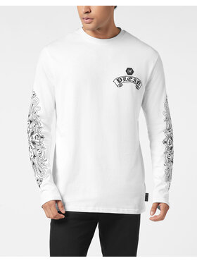 PHILIPP PLEIN PHILIPP PLEIN T-Shirt 26205 Bílá Regular Fit