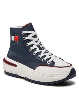 Tommy Jeans Tommy Jeans Sneakersy Cleat Run EM0EM01101 Granatowy