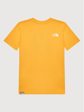 The North Face The North Face T-shirt Simple Dome NF0A2WAN Narančasta Regular Fit