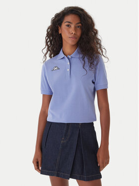 Kappa Kappa Poloshirt Logo Sharas Wss 302B3C0 Violett Regular Fit