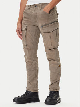 G-Star Raw G-Star Raw Hlače Rovic Zip 3D D02190-E172 Bež Tapered Fit