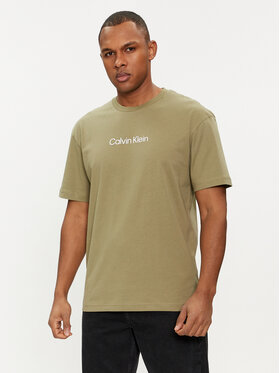 Calvin Klein Calvin Klein T-Shirt Hero K10K111346 Zielony Regular Fit
