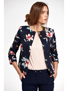 NIFE NIFE Marynarka Z26navy_blue Granatowy Regular Fit
