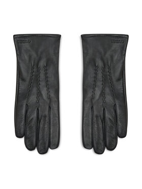 Guess Guess Pánske rukavice AM9035 LEA02 Čierna
