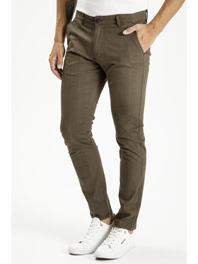 Cross Jeans Cross Jeans Chinosy E 120-199 Beżowy Tapered Fit