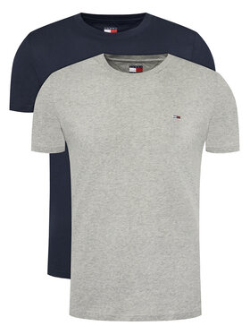 Tommy Jeans Tommy Jeans Komplet t-shirtów DM0DM20687 Kolorowy Slim Fit