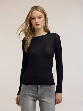 Motivi Motivi Blusa G381W203763N033 Nero Slim Fit