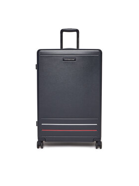 Tommy Hilfiger Tommy Hilfiger Nagy bőrönd AU0AU01975 Fekete