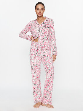 DKNY DKNY Pižama YI2922692 Roza Regular Fit