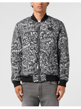 PHILIPP PLEIN PHILIPP PLEIN Bunda bomber 31475 Černá Regular Fit