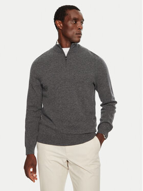 BOSS Boss Sweter Emarlo 50530314 Szary Regular Fit