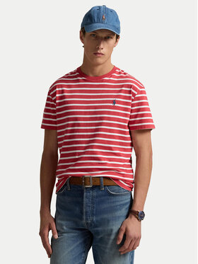 Polo Ralph Lauren Polo Ralph Lauren T-Shirt 710938134005 Κόκκινο Slim Fit