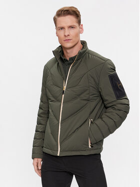 BOSS BOSS Daunenjacke J_Titanium 50505233 Grün Regular Fit