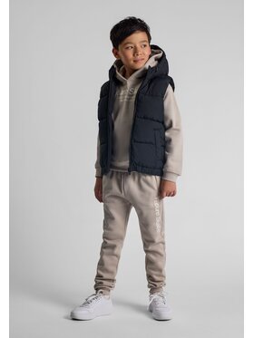 minoti minoti Kamizelka 27gilet80 Czarny Regular Fit