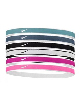 Nike Nike Zestaw opaska i gumka do włosów 44069 Biały