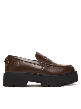 Tommy Jeans Tommy Jeans Loferi Archive '01 Leather Loafer EN0EN03022 Brūns