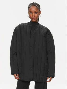 Calvin Klein Calvin Klein Kurtka przejściowa Lw Vertical Quilt Jacket K20K206766 Czarny Regular Fit