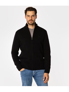 Lee Cooper Lee Cooper Sweter BERN Czarny Regular Fit
