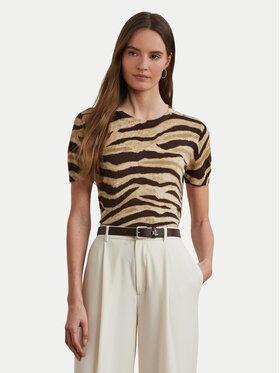 LAUREN RALPH LAUREN LAUREN RALPH LAUREN Bluzka 200971372001 Beżowy Regular Fit