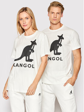 Kangol Kangol Tricou Unisex Essential KLEU005 Alb Regular Fit