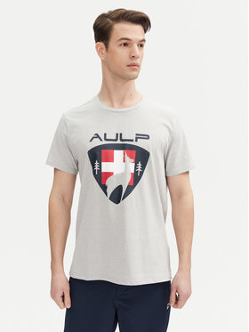 Aulp Aulp T-Shirt Roque Grau Regular Fit