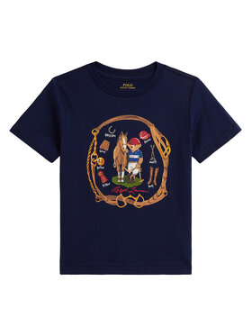 Polo Ralph Lauren Polo Ralph Lauren T-Shirt 322A96608001 Granatowy Regular Fit