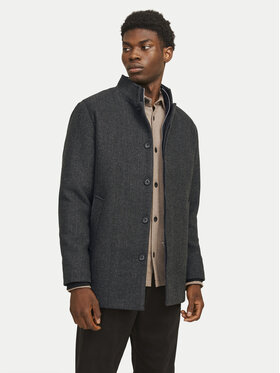 Jack&Jones Jack&Jones Płaszcz wełniany Harrison 12258674 Szary Regular Fit