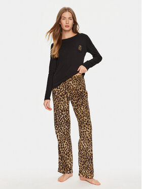 LAUREN RALPH LAUREN LAUREN RALPH LAUREN Piżama ILN72376F Brązowy Regular Fit