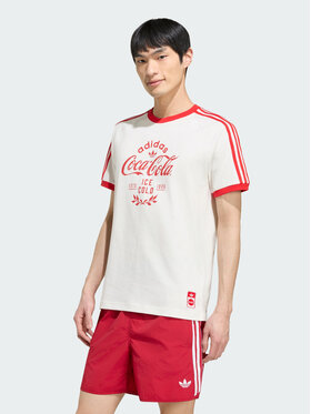 adidas adidas T-Shirt 165654 Biały Regular Fit