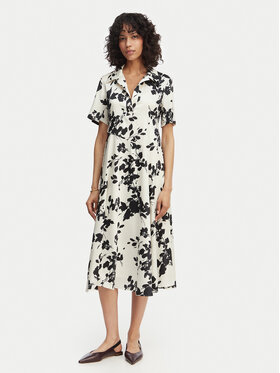 MAX&Co. MAX&Co. Sukienka letnia Balta 2616221073200 Biały Regular Fit