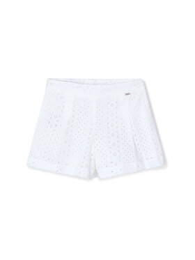 Mayoral Mayoral Stoffshorts 3285 Weiß Regular Fit
