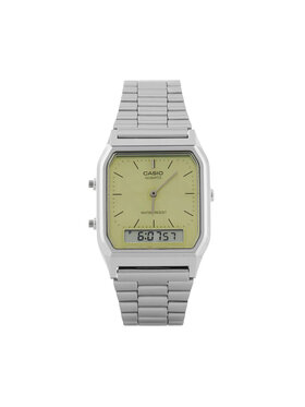 Casio Casio Laikrodis Vintage AQ-230A-9AMQYES Sidabrinė