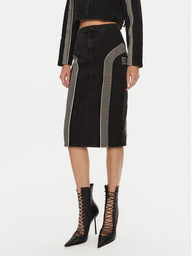 Miss Sixty Miss Sixty Джинсова спідниця 6L3KJ0460000 Чорний Regular Fit