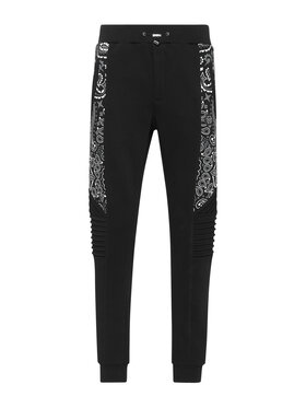PHILIPP PLEIN PHILIPP PLEIN Joggers kalhoty 1871 Černá Jogger Fit