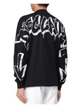 DISCLAIMER DISCLAIMER T-Shirt 24ids54505 Czarny Regular Fit
