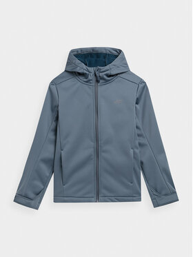 4F 4F Softshell kabát 4FJAW23TSOFM149 Kék Regular Fit