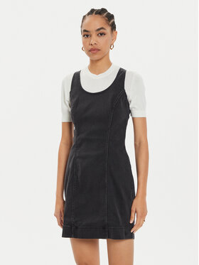 Lee Lee Džinsinė suknelė Foreverfit 112355124 Juoda Slim Fit