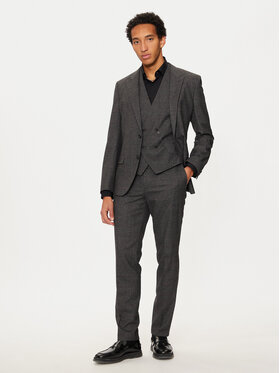HUGO Hugo Öltöny Henry/Getlin 50528361 Szürke Slim Fit