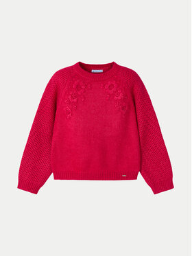 Mayoral Mayoral Sweter 4354 Czerwony Regular Fit