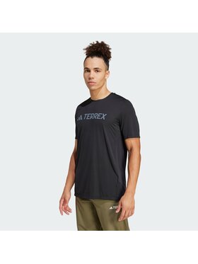 adidas adidas Koszulka techniczna 139907 Czarny Regular Fit