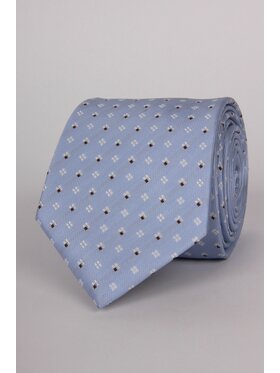 LARS LARS Krawat P3004 Niebieski