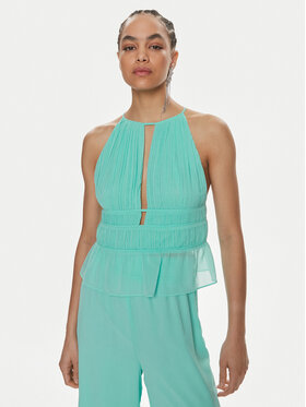 Patrizia Pepe Patrizia Pepe Блузка 2C1540/A061-CA03 Бірюзовий Regular Fit