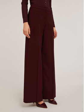 Motivi Motivi Pantaloni di tessuto P202Q003758N036 Bordeaux Over Fit