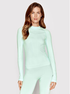 Sprandi Sprandi Bluză THERMO SP22-TSDL510 Verde Slim Fit