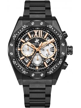Beverly Hills Polo Club Beverly Hills Polo Club Zegarek BP3743X.611 Czarny