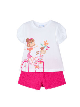 Mayoral Mayoral Set majica i hlače 3211 Ružičasta Regular Fit