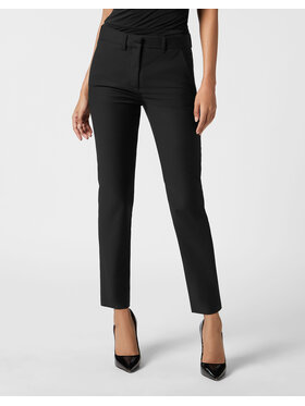 PHILIPP PLEIN PHILIPP PLEIN Spodnie materiałowe 15227 Czarny Regular Fit